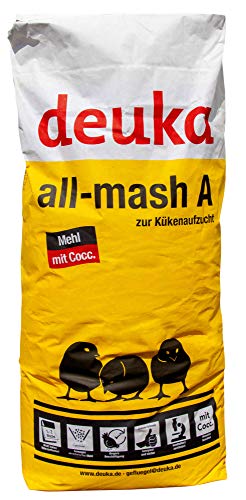 deuka All-mash A Mehl mit Cocc 25 kg Kükenfutter Kükenaufzuchtfutter von deuka