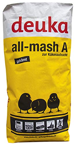 deuka All-mash A gekörnt o. Cocc. 25 kg Kükenfutter Pellets Kükenaufzuchtfutter von deuka