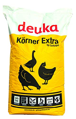 deuka Körnerfutter Extra 25 kg Hühnerfutter Geflügelfutter Wachtelfutter von deuka