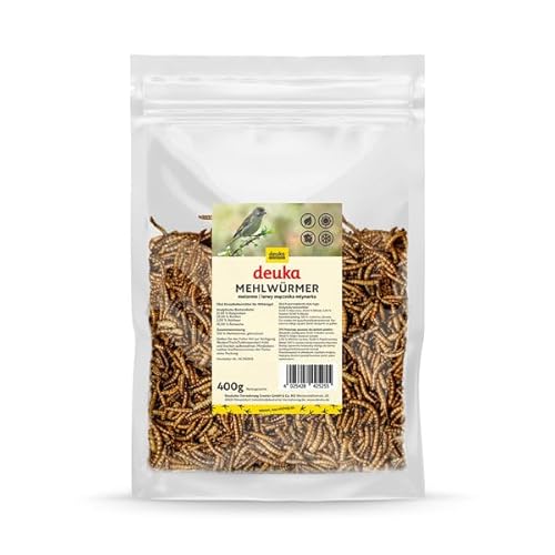 deuka Mehlwürmer | Abwechslungsreiches Ganzjahresfutter für Wild-, Garten- und Singvögel deuka Mehlwürmer | Abwechslungsreiches Ganzjahresfutter für Wild-, Garten- und Singvögel von deuka