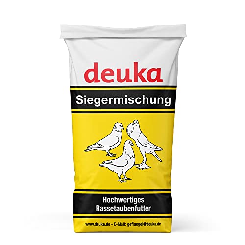 deuka Siegermischung I | 25 kg | Hochwertiges Rassetaubenfutter | Ergänzungsfuttermittel für Tauben | ausgewogenen Basismischung für Rassetauben | Taubenfutter von deuka