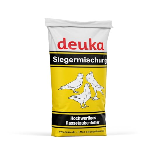 deuka Siegermischung III | 25 kg | Premium Ruhefutter für Tauben | Ausgewogene Basismischung für die Ruhe- und Winterzeit | Ergänzungsfuttermittel für Rassetauben | energiearmes Taubenfutter zur Zucht deuka Siegermischung III | 25 kg | Premium Ruhefutter für Tauben | Ausgewogene Basismischung für die Ruhe- und Winterzeit | Ergänzungsfuttermittel für Rassetauben | energiearmes Taubenfutter zur Zucht von deuka
