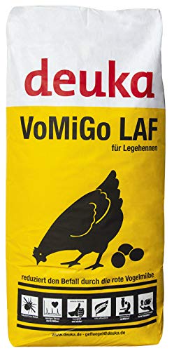 deuka VOMIGO Legekorn 25 kg Pellets Alleinfutter gegen die Rote Vogelmilbe von deuka