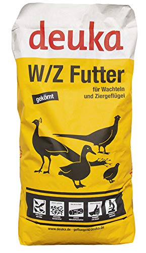 deuka Wachtel und Ziergeflügel Reifefutter W/Z 25,0kg von deuka