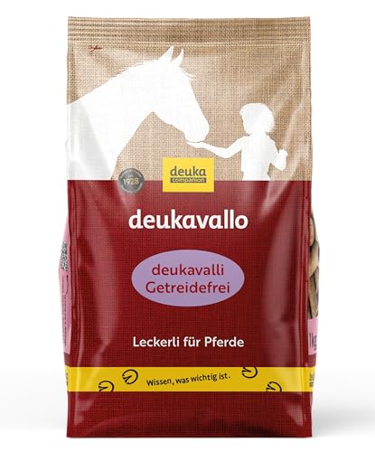 deuka deukavalli Pferde Leckerli 1kg Getreidefrei | pferdesnack | belohnung | pferdeleckerlis | pferdefutter | getreidefreie leckerlis für Pferde | Snack für zwischendurch von deuka