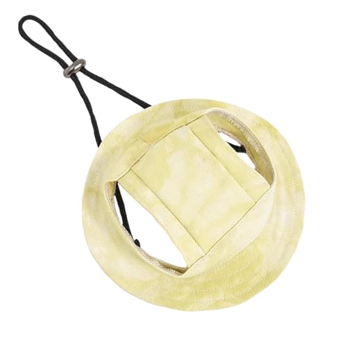 dewdat Katzen Sonnenhut - Haustier Kopfbedeckung Baseball Cap & Schirmmütze Sommer Sonnenschutz | Sonnenvisier Kopfschmuck für Kleine Hunde Welpen Kätzchen Outdoor Park Camping von dewdat
