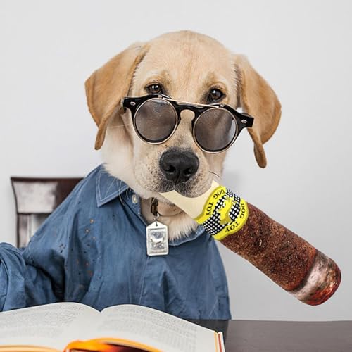 dewdat Quietschendes Hundespielzeug, Gefülltes Kauspielzeug Für Hunde, Zigarette Plüsch Hundespielzeug, Niedliches Plüsch Quietschendes Hundespielzeug Ür Klein,Mittel,Groß Hunde dewdat Quietschendes Hundespielzeug, Gefülltes Kauspielzeug Für Hunde, Zigarette Plüsch Hundespielzeug, Niedliches Plüsch Quietschendes Hundespielzeug Ür Klein,Mittel,Groß Hunde von dewdat