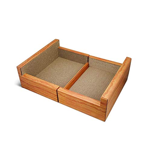 Durable Cat Scratcher for Indoor Cats Cardboard 2in1 Cat Scratching Pad Lounge Cat Scratch Couch Bed von dfghjdfgas