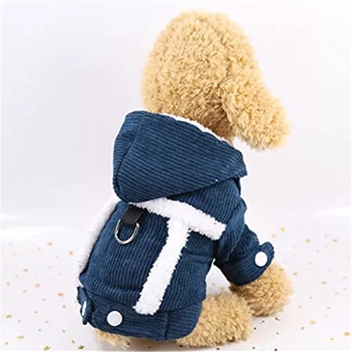 Winter Dog Jacke French Bulldog Warm Pet Clothes Puppy Chihuahua Clothes for Small Meduim Large Dogs Weste Reversible (A XL Code) von dfghjdfgas