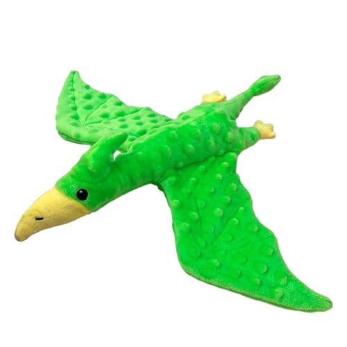 Quietschendes Hundespielzeug, Flugsaurier-Design, Plüschspielzeug für aggressive Kauer, Plüschtier-Kauspielzeug, Kauspielzeug für Welpen, quietschendes Stofftier zum Spielen für kleine, mittlere und Quietschendes Hundespielzeug, Flugsaurier-Design, Plüschspielzeug für aggressive Kauer, Plüschtier-Kauspielzeug, Kauspielzeug für Welpen, quietschendes Stofftier zum Spielen für kleine, mittlere und von diess