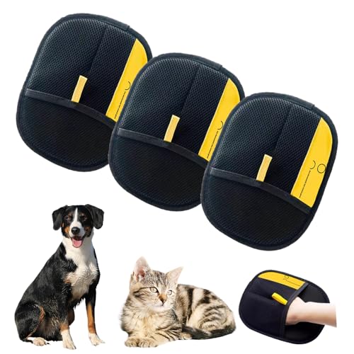 dinblex Tierhaarentfernung Handschuh Elektrostatische Handschuhe Tierhaare für Katzen & Hunde Effiziente Fellpflege Handschuhe für Tierhaare Doppelseitig Wiederverwendbar Tierhaarentferner dinblex Tierhaarentfernung Handschuh Elektrostatische Handschuhe Tierhaare für Katzen & Hunde Effiziente Fellpflege Handschuhe für Tierhaare Doppelseitig Wiederverwendbar Tierhaarentferner von dinblex