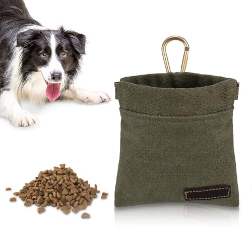 dinghaole Leckerlibeutel für Hunde, Tragbare Futterbeutel Hundetraining für Hunde für Hundetraining, leckerlitasche für hunde, Welpen Leckerlitasche für Hunde für Hundetraining von dinghaole
