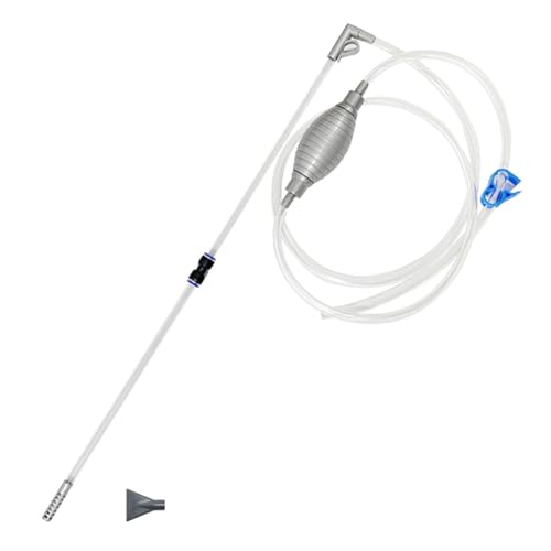 disclean Aquarium Siphon & Wasserwechsler Kit - 1,6 m Schlauch Manueller Kiessauger mit Luftbirne, Durchflussventil & Entenschnabelkopf - All-in-One für Süß-/Salzwassertanks disclean Aquarium Siphon & Wasserwechsler Kit - 1,6 m Schlauch Manueller Kiessauger mit Luftbirne, Durchflussventil & Entenschnabelkopf - All-in-One für Süß-/Salzwassertanks von disclean