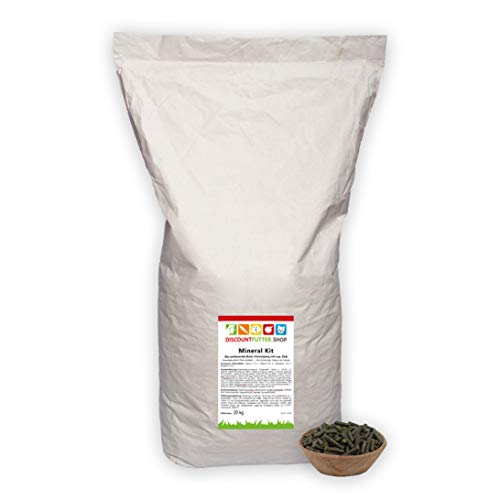Mineral Kit - Mineralfutter für Pferde (10 kg - Pellet) - getreidefrei und ohne Zuckerzusatz - mit organischem Zink von discountfutter.shop