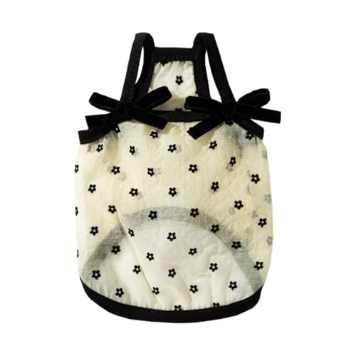 Coole Tüllweste für kleine und große Hunde, weicher Camisolen-Pullover, Bekleidung, Blumenmuster, Schleife, Frühlingspyjama Coole Tüllweste für kleine und große Hunde, weicher Camisolen-Pullover, Bekleidung, Blumenmuster, Schleife, Frühlingspyjama von divuukyi