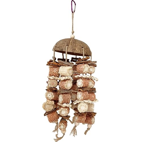 Natural Block Bird Tearing Toy Bird Cage Chewing Toy StandingBarch For Large Birdcage Accessories Supplies Natural Block Bird Tearing Toy Bird Cage Chewing Toy StandingBarch For Large Birdcage Accessories Supplies von divuukyi