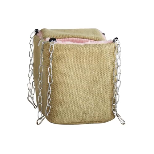 dmqdu Hängematte für kleine Tiere, Hängematte Sugar Glider – Eichhörnchennest für Frettchenbett – Hängematte Chinchilla, warmes Bett, Zuckergleiter, Eichhörnchenbett, Schaukel für Hamster dmqdu Hängematte für kleine Tiere, Hängematte Sugar Glider – Eichhörnchennest für Frettchenbett – Hängematte Chinchilla, warmes Bett, Zuckergleiter, Eichhörnchenbett, Schaukel für Hamster von dmqdu