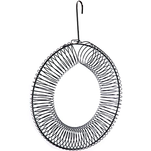 dobar® 10051 Großer Futterring Bankett - Meisenknödelhalter Wildvögel - Futtersäule zum Befüllen von Meisenknödeln/Obst - Wildvogelfutterspender aus lackiertem Metall - 41 x 30 x 5,5 cm - Schwarz dobar® 10051 Großer Futterring Bankett - Meisenknödelhalter Wildvögel - Futtersäule zum Befüllen von Meisenknödeln/Obst - Wildvogelfutterspender aus lackiertem Metall - 41 x 30 x 5,5 cm - Schwarz von dobar