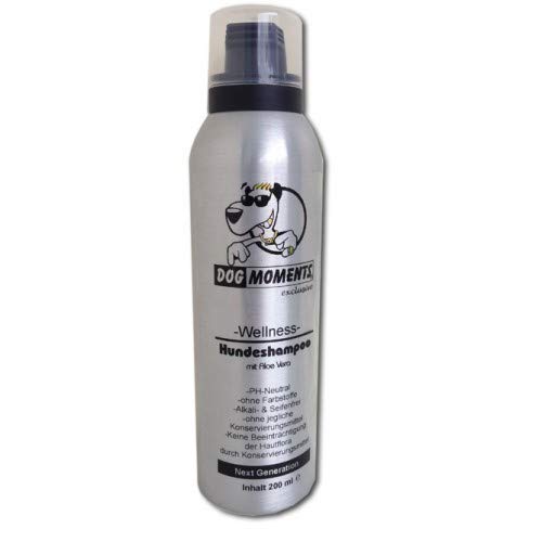 DogMoments Hundeshampoo Wellness Black Coat 200ml von dog moments