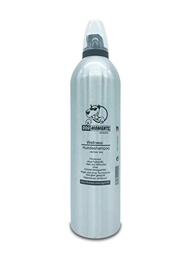 DogMoments Hundeshampoo Wellness mit Aloe Vera 500ml von dog moments