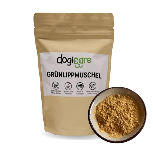 Grünlippmuschelpulver Hund - 100% reines Grünlippmuschelextrakt zur Unterstützung der Gelenke - Neuseeländische Grünlippmuschel als Gelenkpulver für Hunde - Pulver als Futterzusatz hochdosiert Grünlippmuschelpulver Hund - 100% reines Grünlippmuschelextrakt zur Unterstützung der Gelenke - Neuseeländische Grünlippmuschel als Gelenkpulver für Hunde - Pulver als Futterzusatz hochdosiert von dogicare