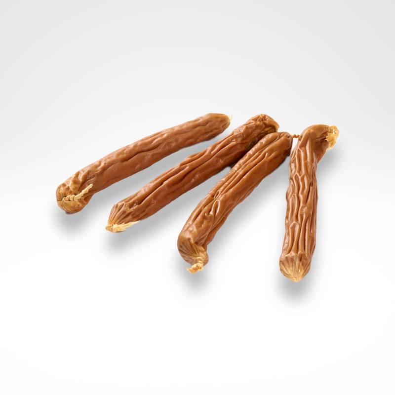 Bockwurst Lachs für Hunde ab 36,99€ Bockwurst Lachs für Hunde ab 36,99€ von dogisfaction