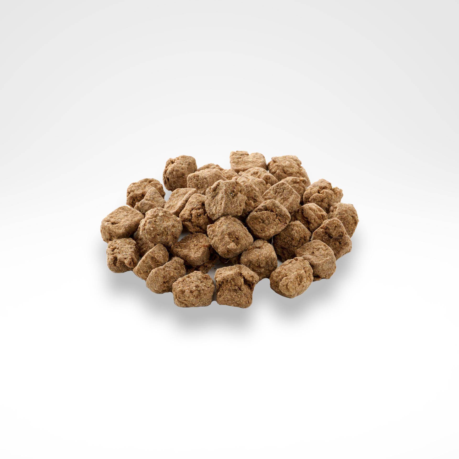 Fleischbrocken: Huhn & Rind als Team für Hunde ab 5,99€ von dogisfaction