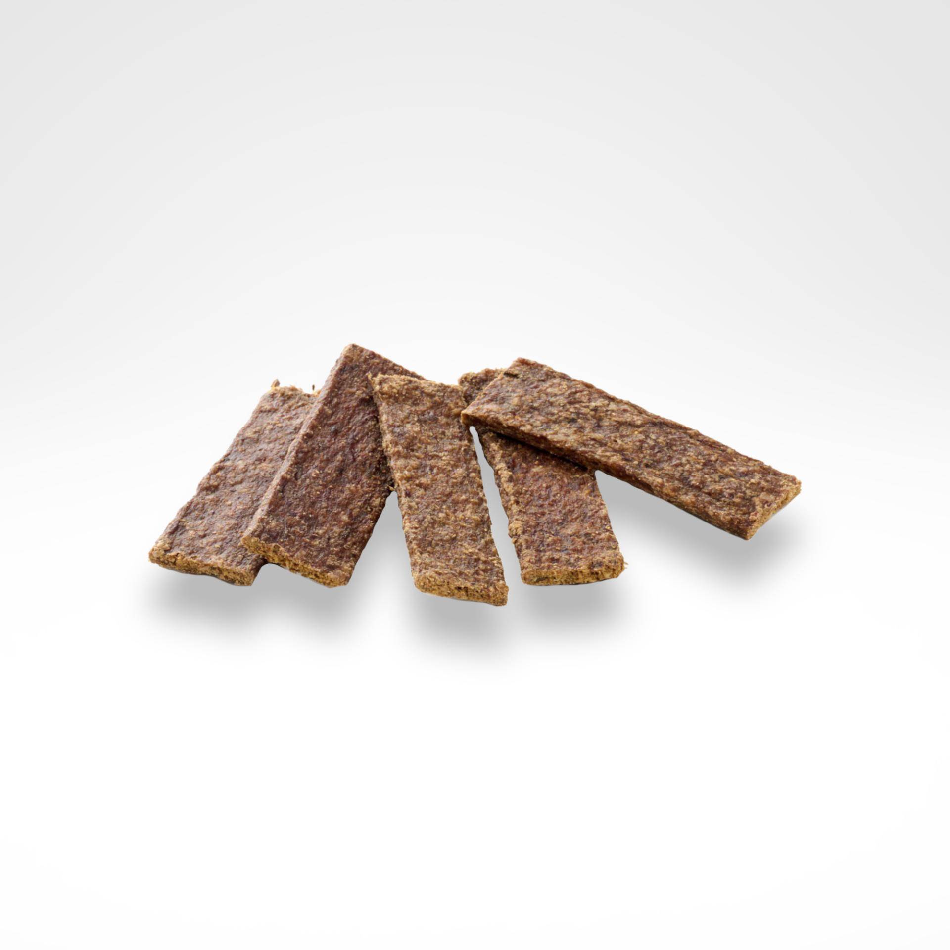 Hirsch Fleischstreifen für Hunde ab 32,49€ Hirsch Fleischstreifen für Hunde ab 32,49€ von dogisfaction