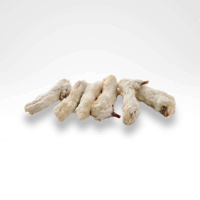 Kaninchenpfoten mit Fell für Hunde ab 10,49€ Kaninchenpfoten mit Fell für Hunde ab 10,49€ von dogisfaction