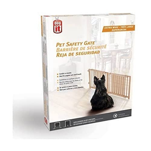 Dogit 70622 Haustier-Sicherheitsgitter, 121,9–203,2 cm B x 45,7 cm H von Dogit