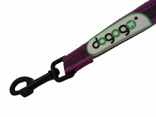 dogogo 12695-15 Gummierte Leine ohne Schlaufe, violett von RelaxoPet