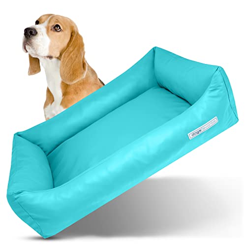 dogsfavorite Hunde-Bett - waschbares Hundekörbchen - hochwertiges Hundesofa - gelenkschonendes Hundekissen - robuste Hundematte - Hundekorb - türkis - Gr. M 100 x 75 cm dogsfavorite Hunde-Bett - waschbares Hundekörbchen - hochwertiges Hundesofa - gelenkschonendes Hundekissen - robuste Hundematte - Hundekorb - türkis - Gr. M 100 x 75 cm von dogsfavorite