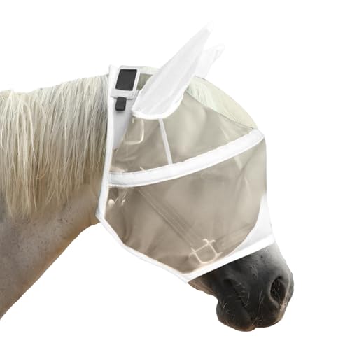Fliegenmaske, Fliegenmaske UV Schutz Fliegenhaube, Standard Stretchy Fly Mask Mit Ohrenschutz Elastisch, Comfort Breathability Für Horse Fliegenhaube Fliegenmaske, Fliegenmaske UV Schutz Fliegenhaube, Standard Stretchy Fly Mask Mit Ohrenschutz Elastisch, Comfort Breathability Für Horse Fliegenhaube von doyandader