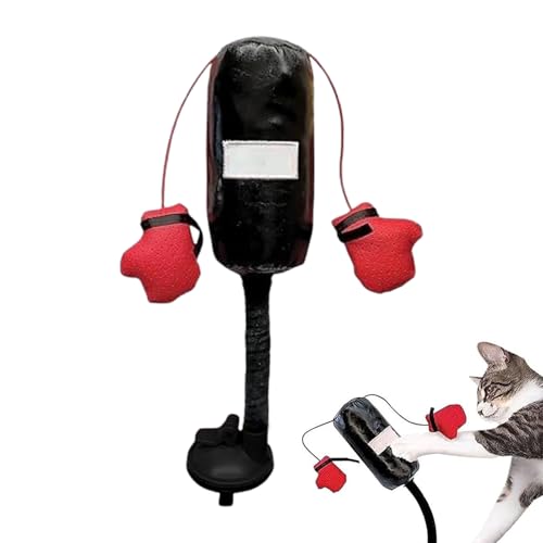 doyandader Katzen Box Spielzeug | Katzen-Boxsack Indoor Interaktives Spielzeug - Kreatives Sandsack-Spiel Mit Handschuhfunktion Für Bewegung Und Spiel Haustierbedarf doyandader Katzen Box Spielzeug | Katzen-Boxsack Indoor Interaktives Spielzeug - Kreatives Sandsack-Spiel Mit Handschuhfunktion Für Bewegung Und Spiel Haustierbedarf von doyandader