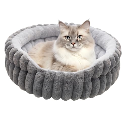 doyandader Katzen Nest | Waschbares Beruhigendes Haustierbett,Donut Wärme Zubehör für gemütlichen Schlafbereich für Welpen, Kätzchen, Outdoor, Reise und Winter doyandader Katzen Nest | Waschbares Beruhigendes Haustierbett,Donut Wärme Zubehör für gemütlichen Schlafbereich für Welpen, Kätzchen, Outdoor, Reise und Winter von doyandader