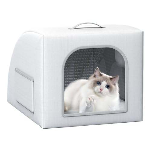 doyandader Kühlendes Katzenhaus | Wasserdichtes Kühlshelter,Wetterfeste Tragbare Tierhöhle Mit Eisbeutel Kissenbett Für Wohnung Camping Terrasse Balkon Reise doyandader Kühlendes Katzenhaus | Wasserdichtes Kühlshelter,Wetterfeste Tragbare Tierhöhle Mit Eisbeutel Kissenbett Für Wohnung Camping Terrasse Balkon Reise von doyandader