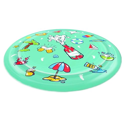 doyandader Kühlmatte Katze, Wassermatte Hund, Abkühlung Für Katzen, Rund Feel Cool Komfort, Water Sensor Play Mat Cat Aufblasbare, Interaktives Spielzeug Für Katzen Und Hunde doyandader Kühlmatte Katze, Wassermatte Hund, Abkühlung Für Katzen, Rund Feel Cool Komfort, Water Sensor Play Mat Cat Aufblasbare, Interaktives Spielzeug Für Katzen Und Hunde von doyandader