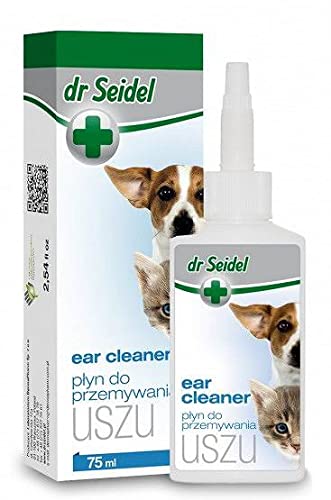 dr Seidel Ohrreiniger für Hunde und Katzen 75ml Die Flüssigkeit entfernt effektiv Schmutz und Sekrete und verhindert so das Wachstum von Bakterien in der Ohrmuschel und dem Gehörgang dr Seidel Ohrreiniger für Hunde und Katzen 75ml Die Flüssigkeit entfernt effektiv Schmutz und Sekrete und verhindert so das Wachstum von Bakterien in der Ohrmuschel und dem Gehörgang von dr Seidel