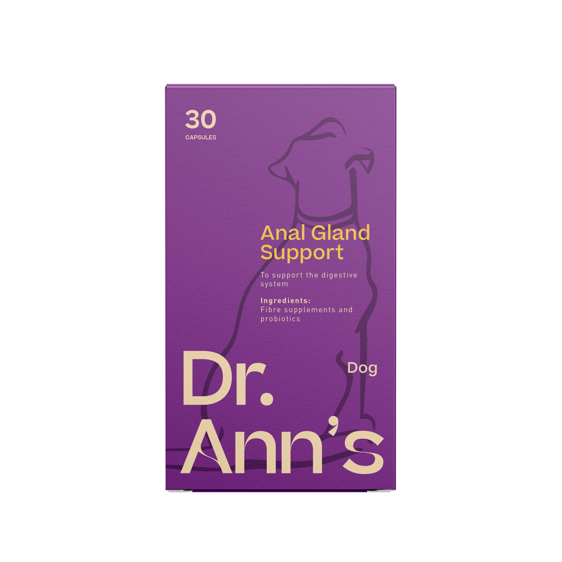 Dr. Ann's Anal Gland Support - 3 x 30 Kapseln Dr. Ann's Anal Gland Support - 3 x 30 Kapseln von Dr. Ann's