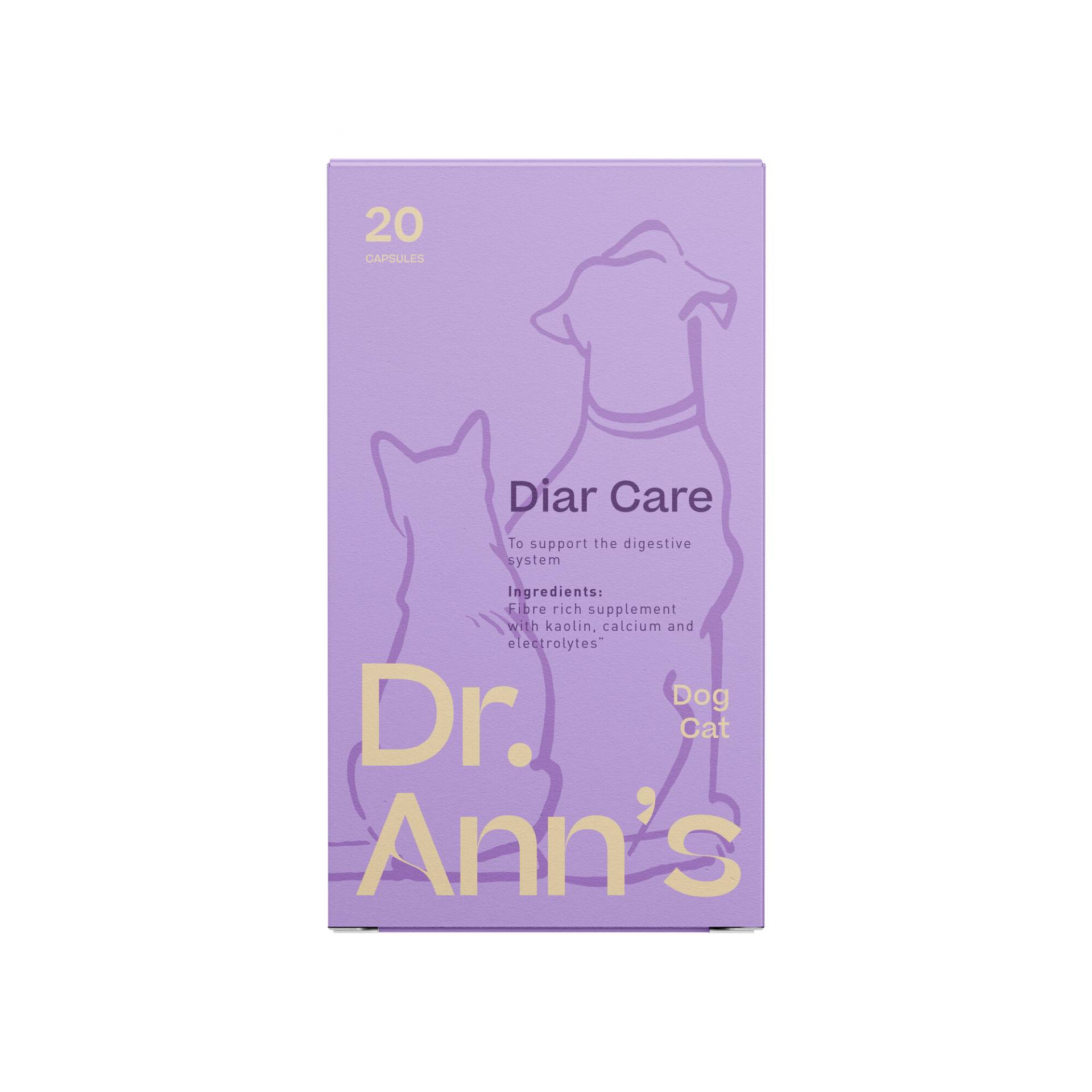 Dr. Ann's Diar Care - 2 x 20 Kapseln von Dr. Ann's
