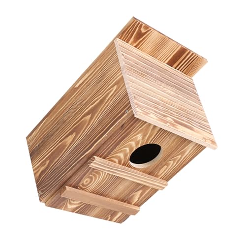 drburpily Eulennest mit 2 Haltestangen zur Beobachtung geeignet für Langzeit und Outdoor Umgebungen Holz Vogelhaus aus Holz drburpily Eulennest mit 2 Haltestangen zur Beobachtung geeignet für Langzeit und Outdoor Umgebungen Holz Vogelhaus aus Holz von drburpily