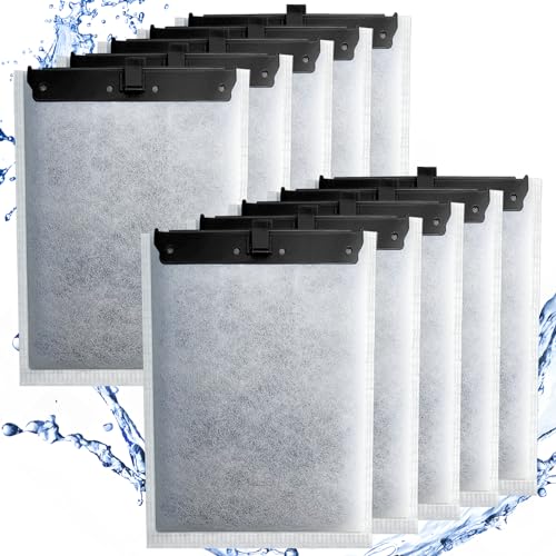 Große Filterkartuschen für Tetra Whisper Bio-Bag Filter, Ersatz-Filterkartusche für Aquarien, kompatibel mit Tetra Whisper Filtern 20i, 40i/IQ20, 30, 45, 60/PF20, 30, 40, 60 und ReptoFilter, 10 Stück von driamor