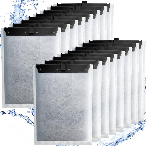 Große Filterkartuschen für Tetra Whisper Bio-Bag Filter, Ersatz-Filterkartusche für Aquarien, kompatibel mit Tetra Whisper Filtern 20i, 40i/IQ20, 30, 45, 60/PF20, 30, 40, 60 und ReptoFilter, 16 Stück von driamor