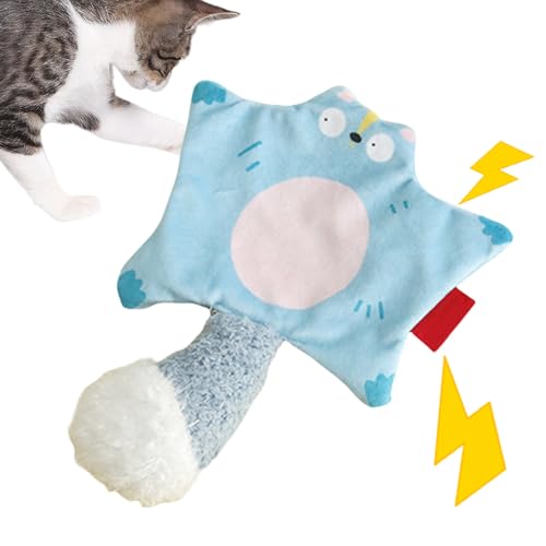 driattie Interaktives Katzenspielzeug | Kauspielzeug Für Katzen In Flughörnchen Form,Multifunktionales Kitten Kau Spielzeug Für Kleine Und Große Katzen driattie Interaktives Katzenspielzeug | Kauspielzeug Für Katzen In Flughörnchen Form,Multifunktionales Kitten Kau Spielzeug Für Kleine Und Große Katzen von driattie