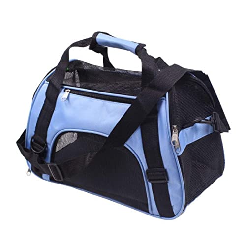 dsbdrki Aus Rucksack, diagonale Tasche tragbar, Hundepuppenhandtasche, Fluggesellschaft für Katzen und kleine Hunde blau zugelassen von dsbdrki