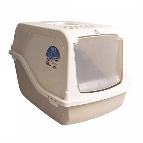 Duvo+ Ariel Grote Kattenbak Met Filter - Taupe - 57 x 39 x 38 cm Duvo+ Ariel Grote Kattenbak Met Filter - Taupe - 57 x 39 x 38 cm von duvoplus