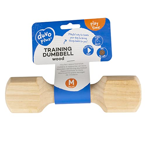 duvoplus, Apportierhantel aus Holz, M, 20 x 5,5 x 5,5 cm, 230 g, Farbe Holz, Spielzeug, Farbe Holz, Hund duvoplus, Apportierhantel aus Holz, M, 20 x 5,5 x 5,5 cm, 230 g, Farbe Holz, Spielzeug, Farbe Holz, Hund von duvoplus