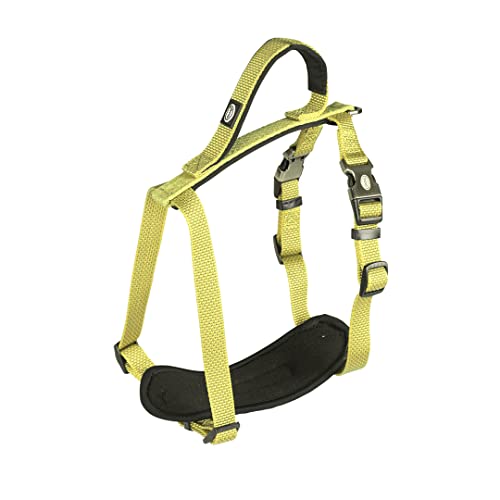 duvoplus, Bequemes und zeitgenössisches Geschirr aus der Reihe Explor North, Größe 30 – 40 cm/15 mm, Neongelb, ideal für Spaziergänge und Abenteuer, wetterfest duvoplus, Bequemes und zeitgenössisches Geschirr aus der Reihe Explor North, Größe 30 – 40 cm/15 mm, Neongelb, ideal für Spaziergänge und Abenteuer, wetterfest von Duvoplus