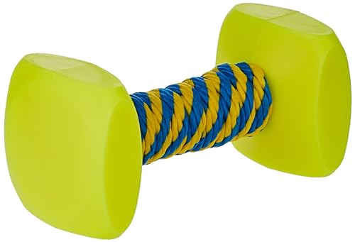 Duvoplus, Dogtoy Dumbell mit Seil, 14 x 7 cm, Blau/Gelb, Spielzeug, Blau/Gelb, Hund Duvoplus, Dogtoy Dumbell mit Seil, 14 x 7 cm, Blau/Gelb, Spielzeug, Blau/Gelb, Hund von Duvoplus