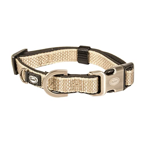 duvoplus, Ga me Explor North, bequemes und zeitgenössisches Hundehalsband, Größe 35 – 55 cm/20 mm, Taupe, ideal für Spaziergänge und abenteuerliche Expeditionen duvoplus, Ga me Explor North, bequemes und zeitgenössisches Hundehalsband, Größe 35 – 55 cm/20 mm, Taupe, ideal für Spaziergänge und abenteuerliche Expeditionen von Duvoplus